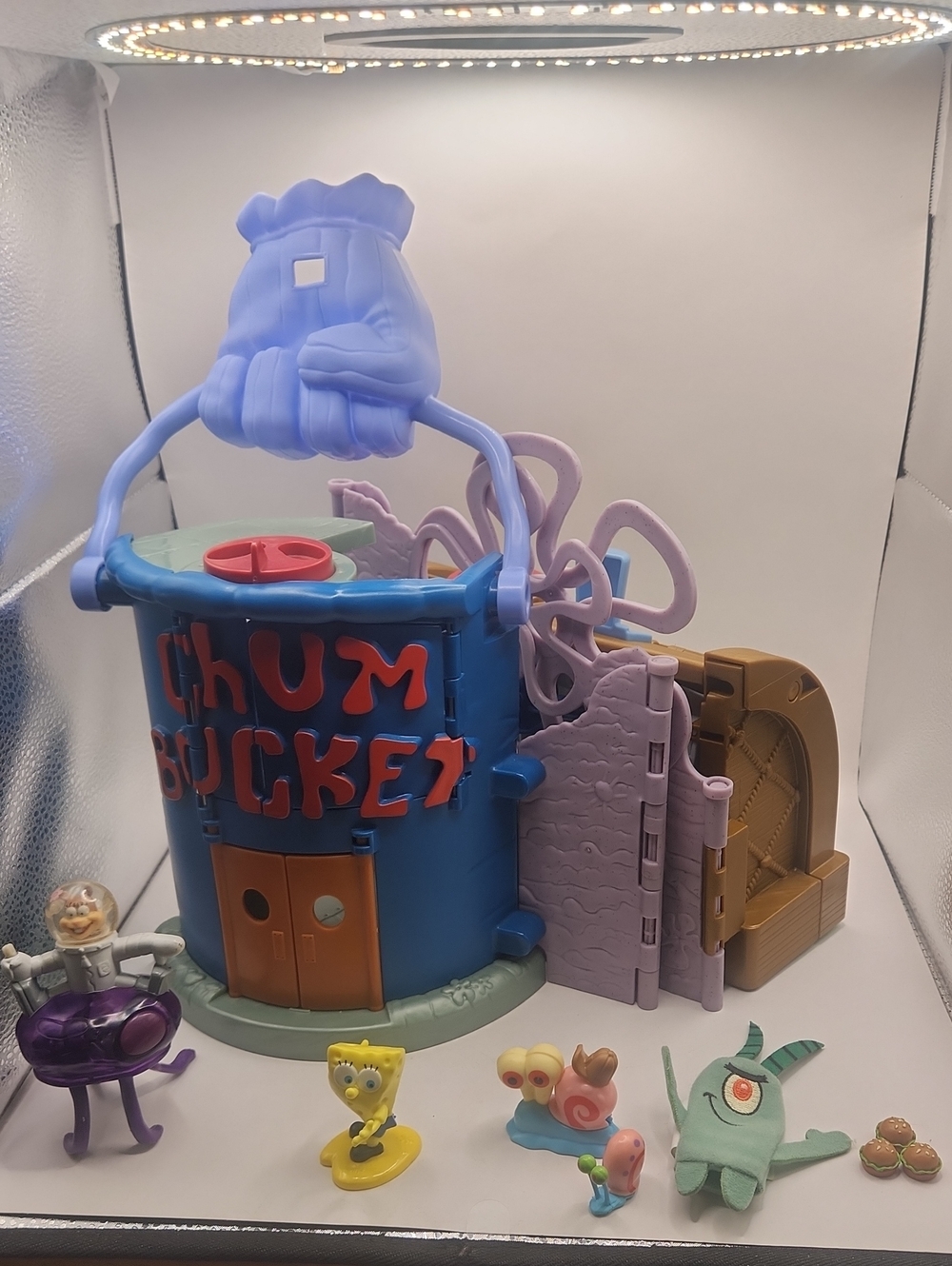 SpongeBob Krusty Krab Chum Bucket IMAGINEXT Play-Set